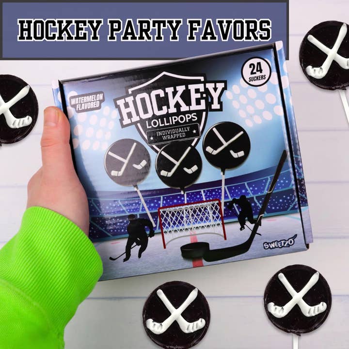 Needzo Inc - Wholesale Lollipop - Box Of Hockey Puck Lollipops, Individually Wrapped, 24 Count2