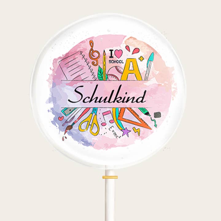 salonbuck - Wholesale Lollipop - "School Kid" Motivational Lollipop pink