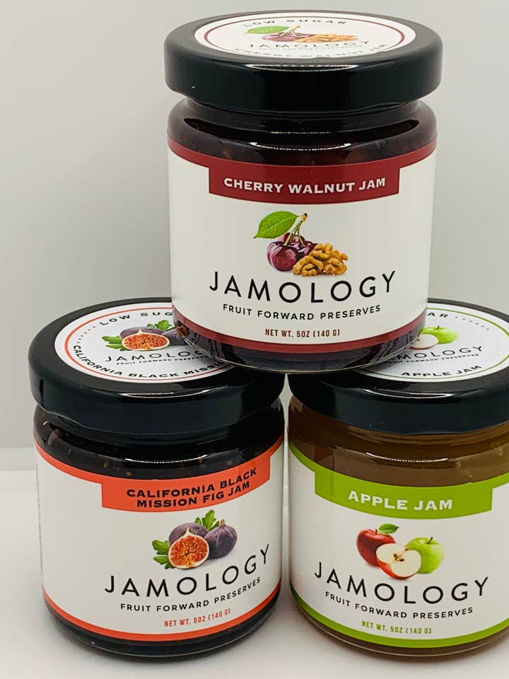 bundle of the 3 different fruit forward preserves! for wholesale by Jamology
