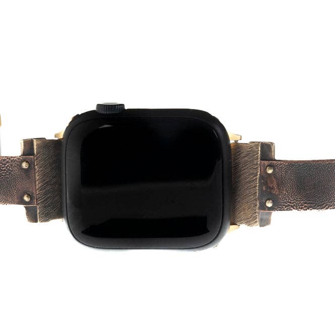 Watchcraft – Engroshandel Urrem/rem - Dame – Apple Watch-rem i mørk kobber - smal2