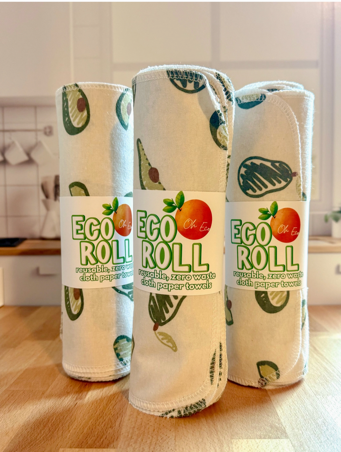 Oh Eco - Wholesale Dishcloth - Reusable "Paper" Towels - Eco Rolls **DISCOUNTED!!2