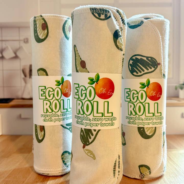 Oh Eco - Wholesale Dishcloth - Reusable "Paper" Towels - Eco Rolls **DISCOUNTED!!2