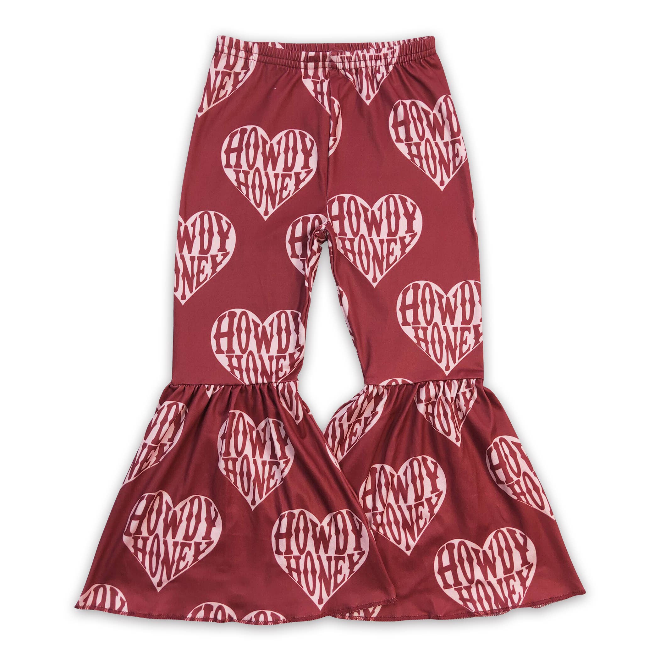 Yawoo Garments - Wholesale Pants - Kids - 9 prints kids girls bell bottom pants2