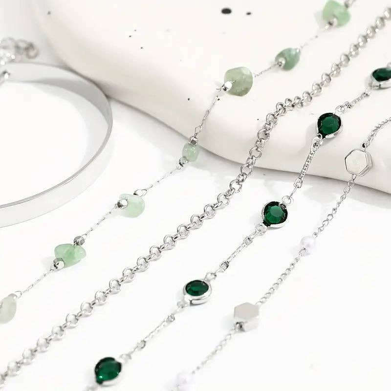 Huis Van Merken – wholesale Jewellery set – Rhinestone Bracelet Set - Pearl Cuff Bangles Jewelry4