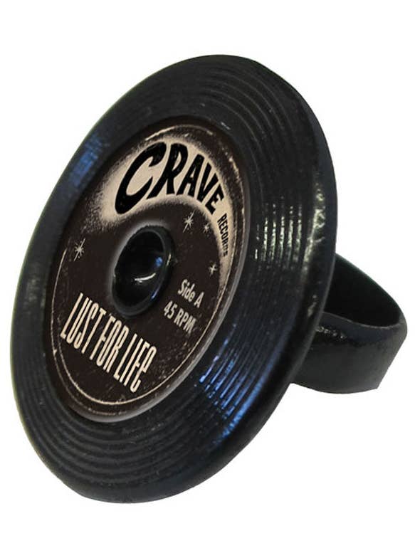 Lust For Life-Record Ring for wholesale by Classic Hardware