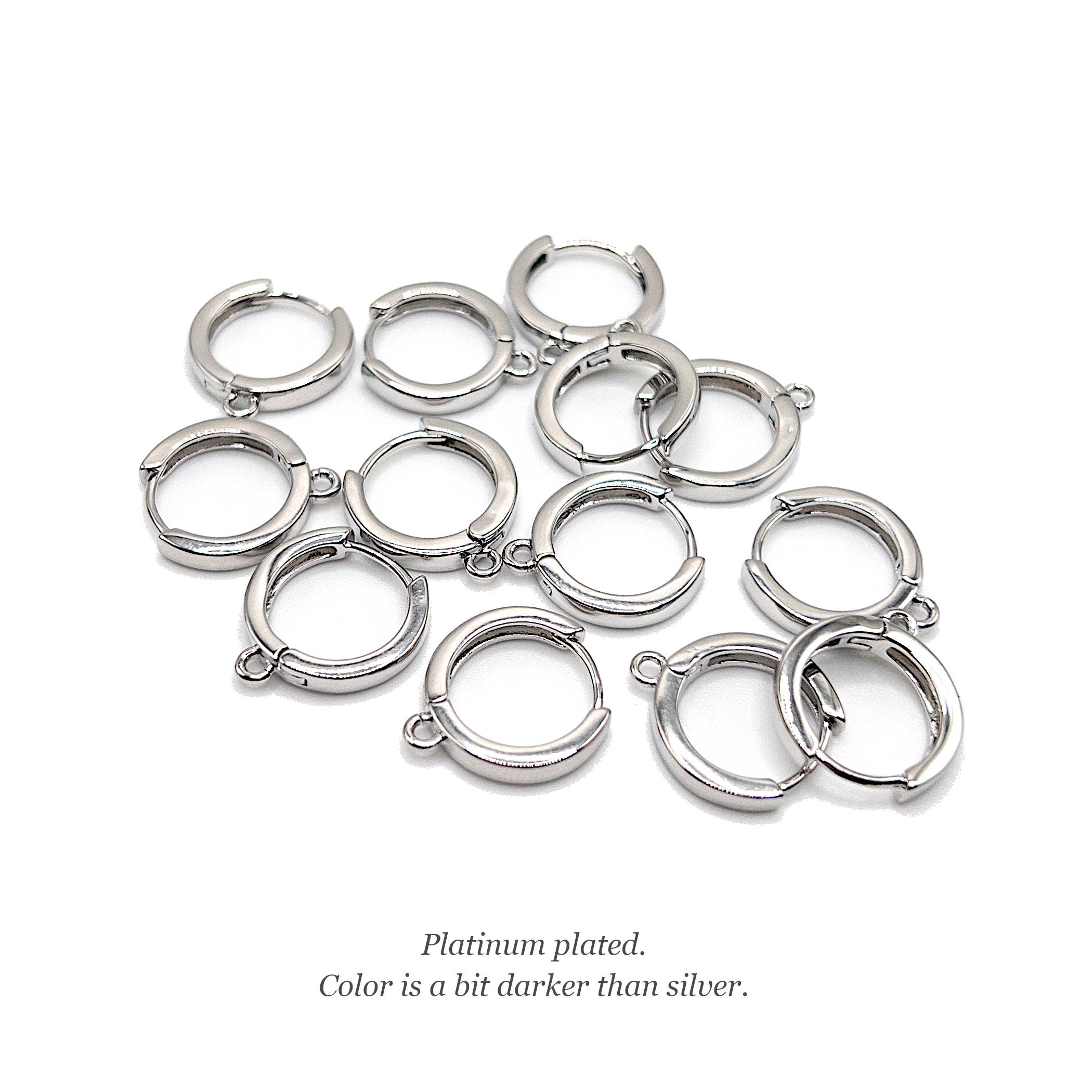 UBNY Collection - Wholesale Huggie Earrings - Hoop Earring Findings • Nickel-free• Long-lasting Gold Color4