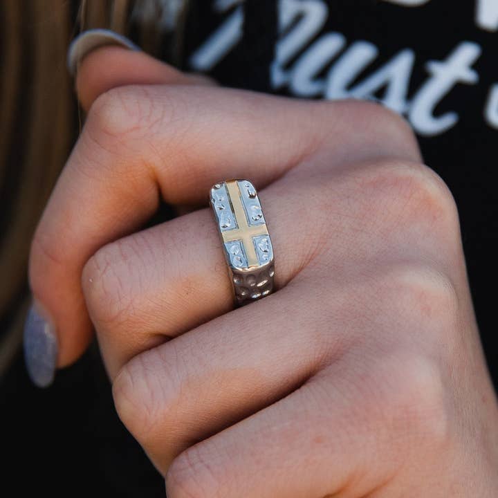 In God We Must - Wholesale Band/Stacked Ring - The Cross Ring6