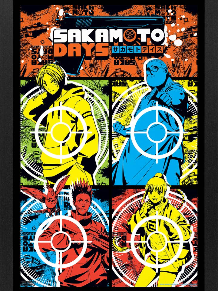 Sakamoto Days - Neon Punk 11x17 Framed Gel-Coat for wholesale by Pyramid America