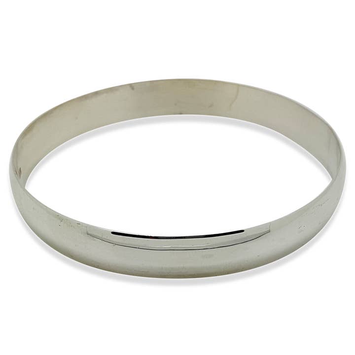 BANGLE S/S 14mmX65mm I/D SOLID for wholesale by Mountain Creek Jewellery