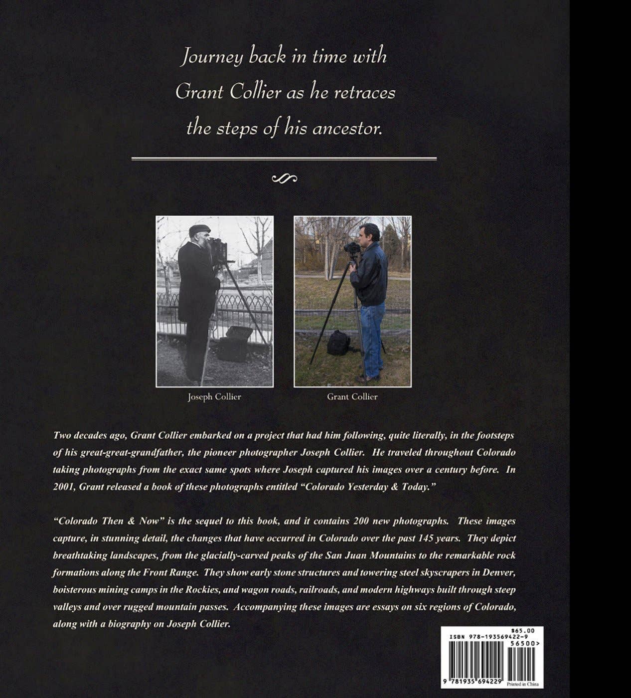 Collier Publishing LLC - Wholesale Display Book - Colorado Then & Now (Autographed Copies!)1