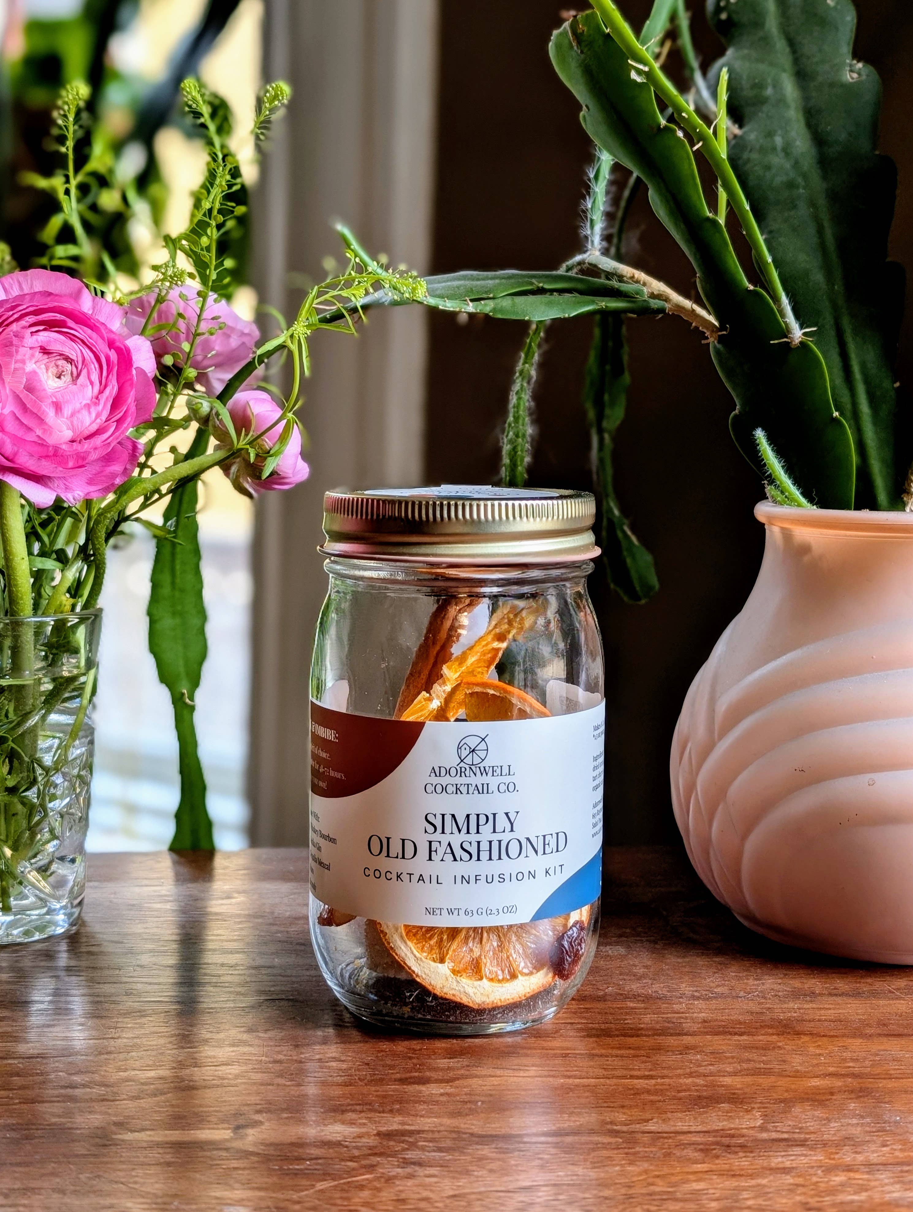 Adornwell Cocktail Co. - Vente Kit de fabrication de boisson - Kit d'infusion de cocktail Simply Old Fashioned2