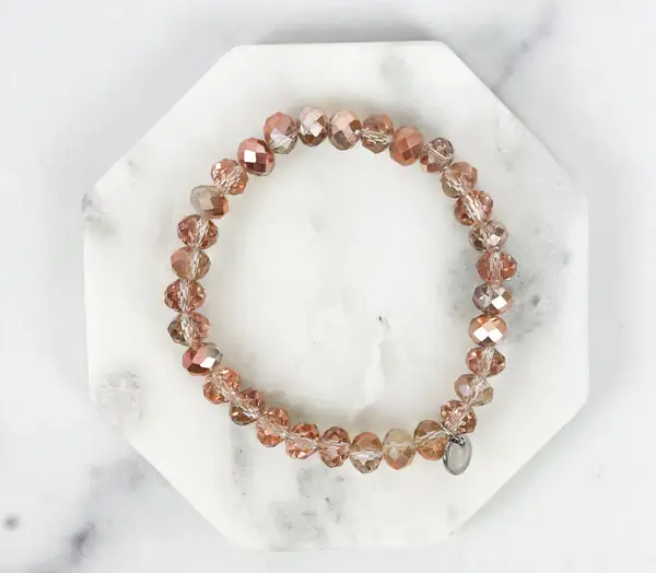 The Mod Miss – wholesale Beaded bracelet – Bracelet Beaded Crystal  "Custom Word"3