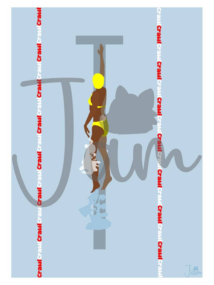 CP - rastejar feminino - amarelo - Gama Paixão Desportiva por atacado de Jam création