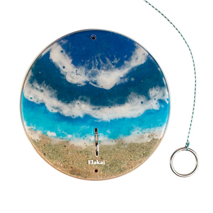 The Beach Epoxy Resin Wayfarer ART Hook & Ring Game for wholesale by Elakai