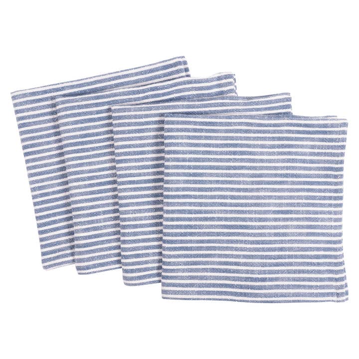 KAF Home - Wholesale Dinner & Cloth Napkin - KAF Home Monaco Slubbed Cotton Dinner Napkins - Set of 42