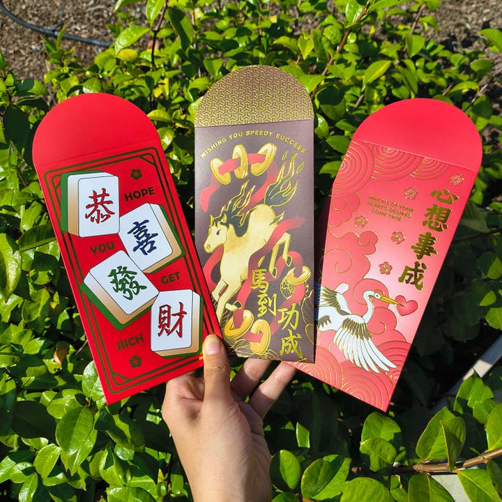Lunar New Year 2025 Red Envelope Assorted Bundle for wholesale by The Bao Bae