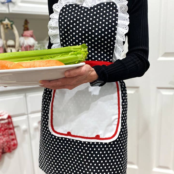 Wrapables.com - Vente Tabliers - Tablier à pois Wrapables Retro des années 506