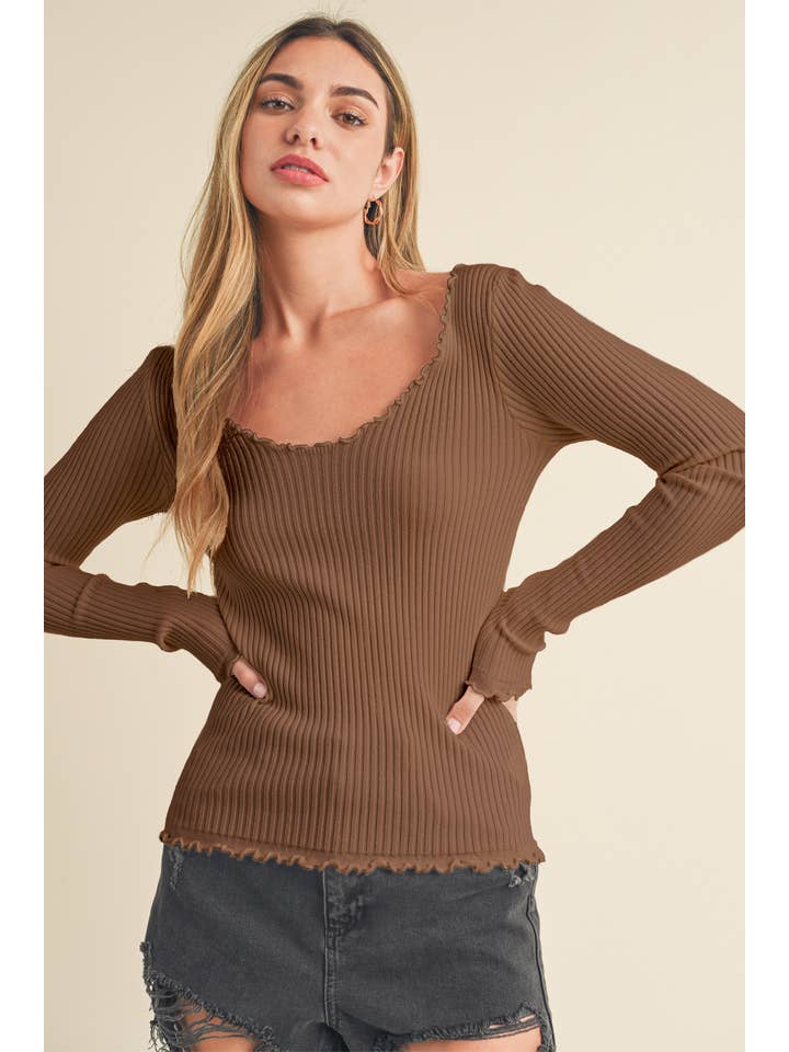 AEMI + CO - Wholesale Knit Sweater - Women's - 3105DN Adalie Knit Sweater13