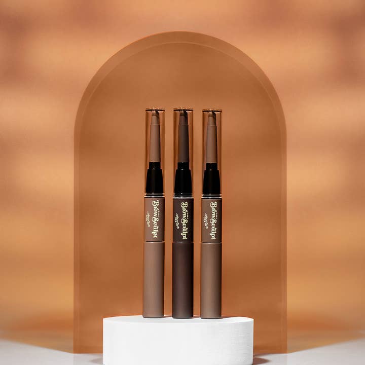 Brow me up! | Pencil & Tinted Brow Gel Mascara Set for wholesale by Amorus USA