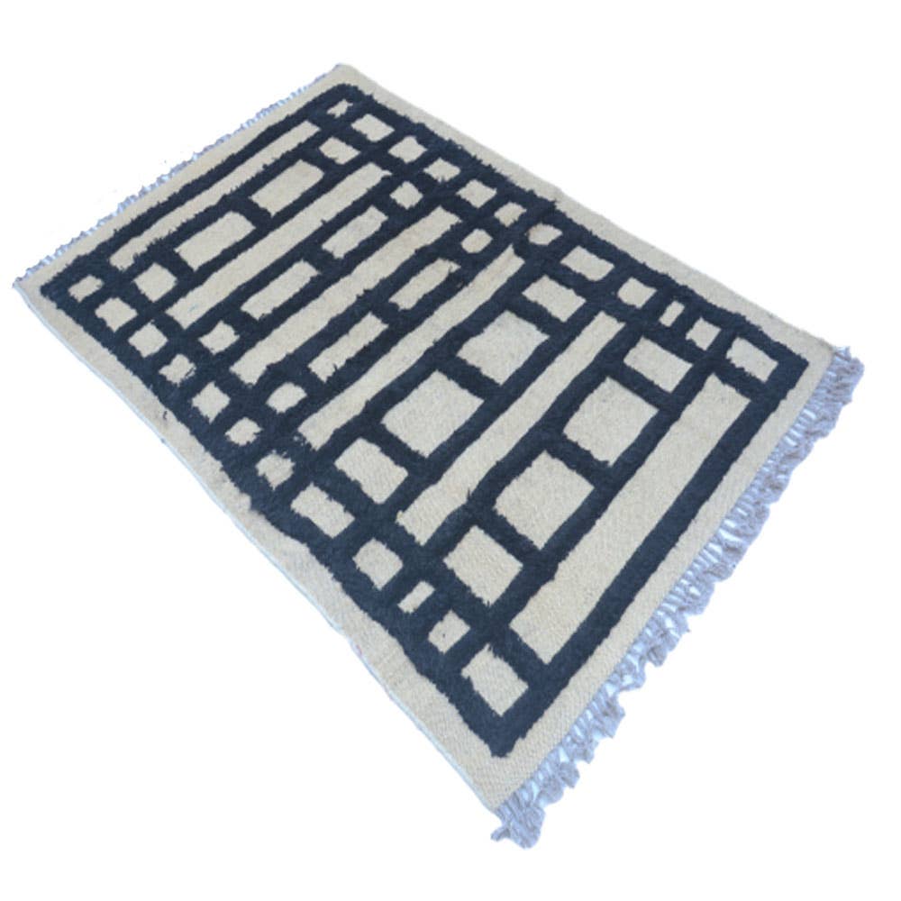 Fybernots - Wholesale Area Rug - IKAT Oushak Kilim Rug9