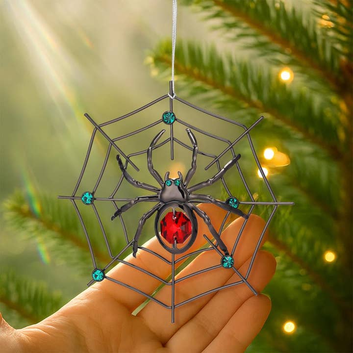 Matashi - Wholesale Ornament - Matashi Lucky Black Spider Holiday Tree Decoration6