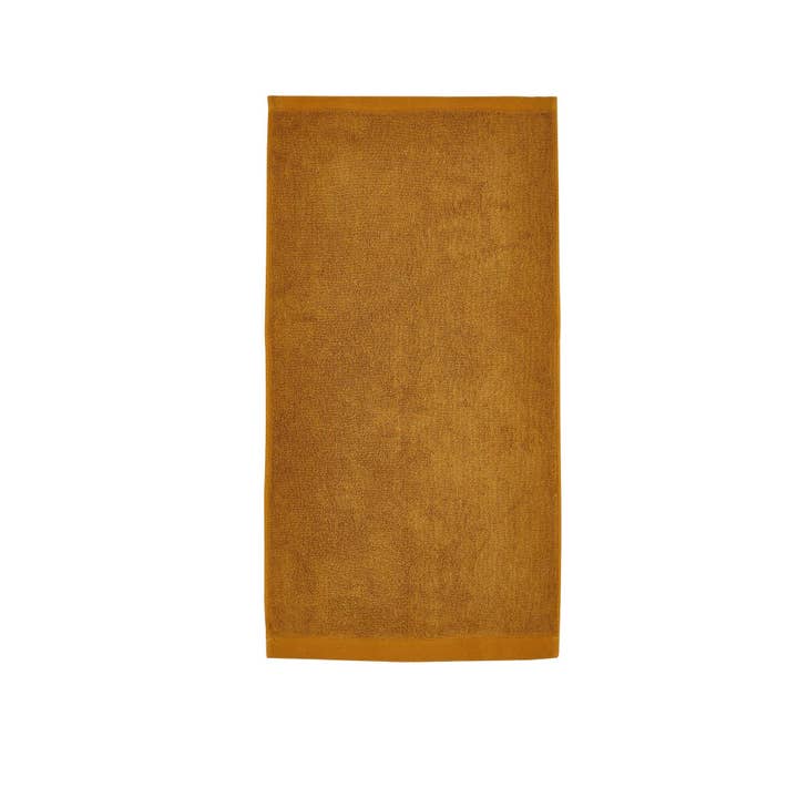 UW Home – wholesale Bath towel – Abode Eco Towels by Drift Home in Ochre2