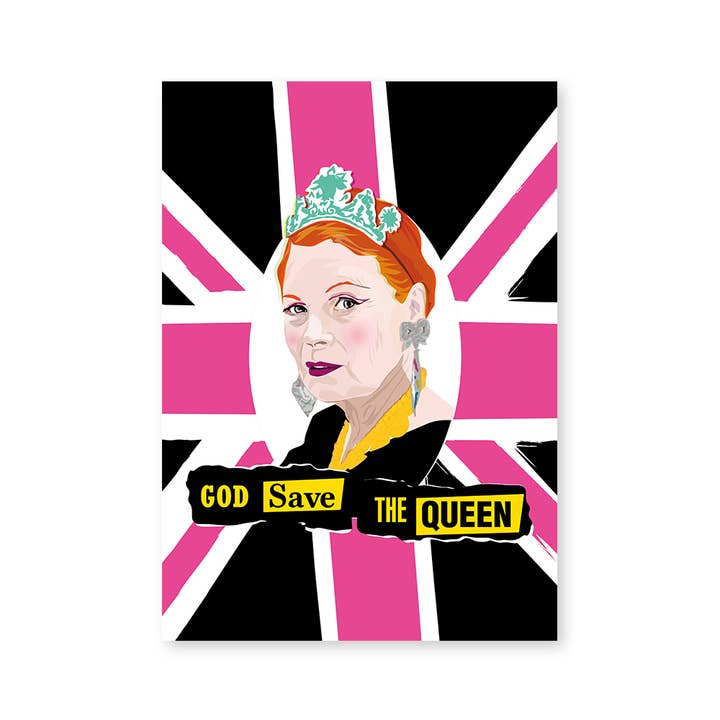 Sabi Koz - Wholesale Poster - Vivienne Westwood Fashion Union Jack Poster