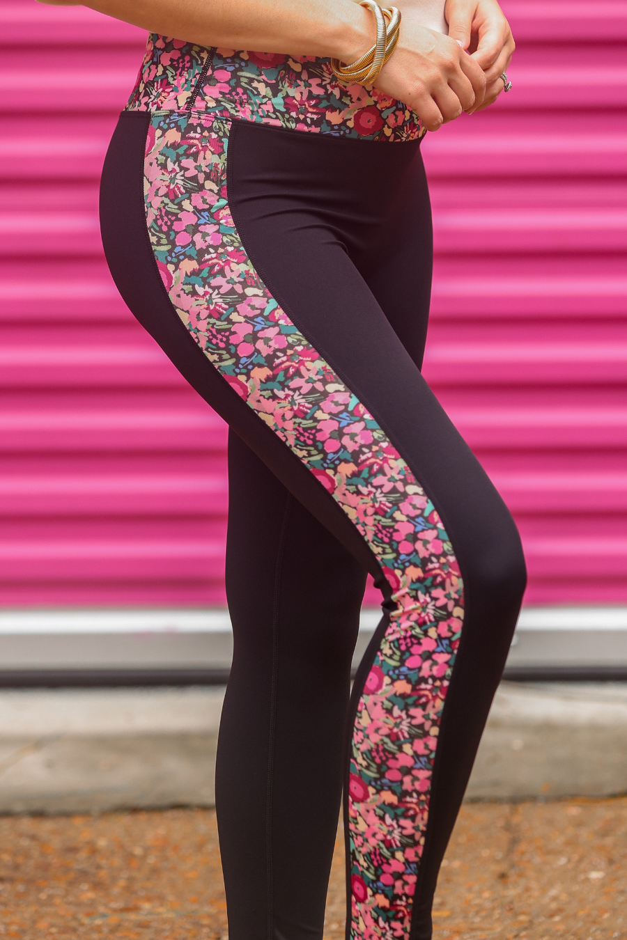 Multi Rosalie Printed Leggings for wholesale on Faire0