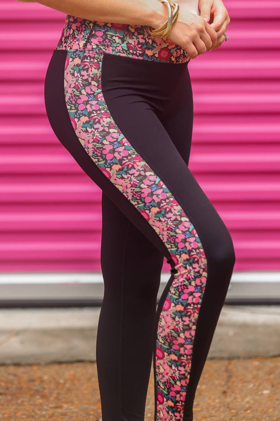 Multi Rosalie Printed Leggings for wholesale on Faire