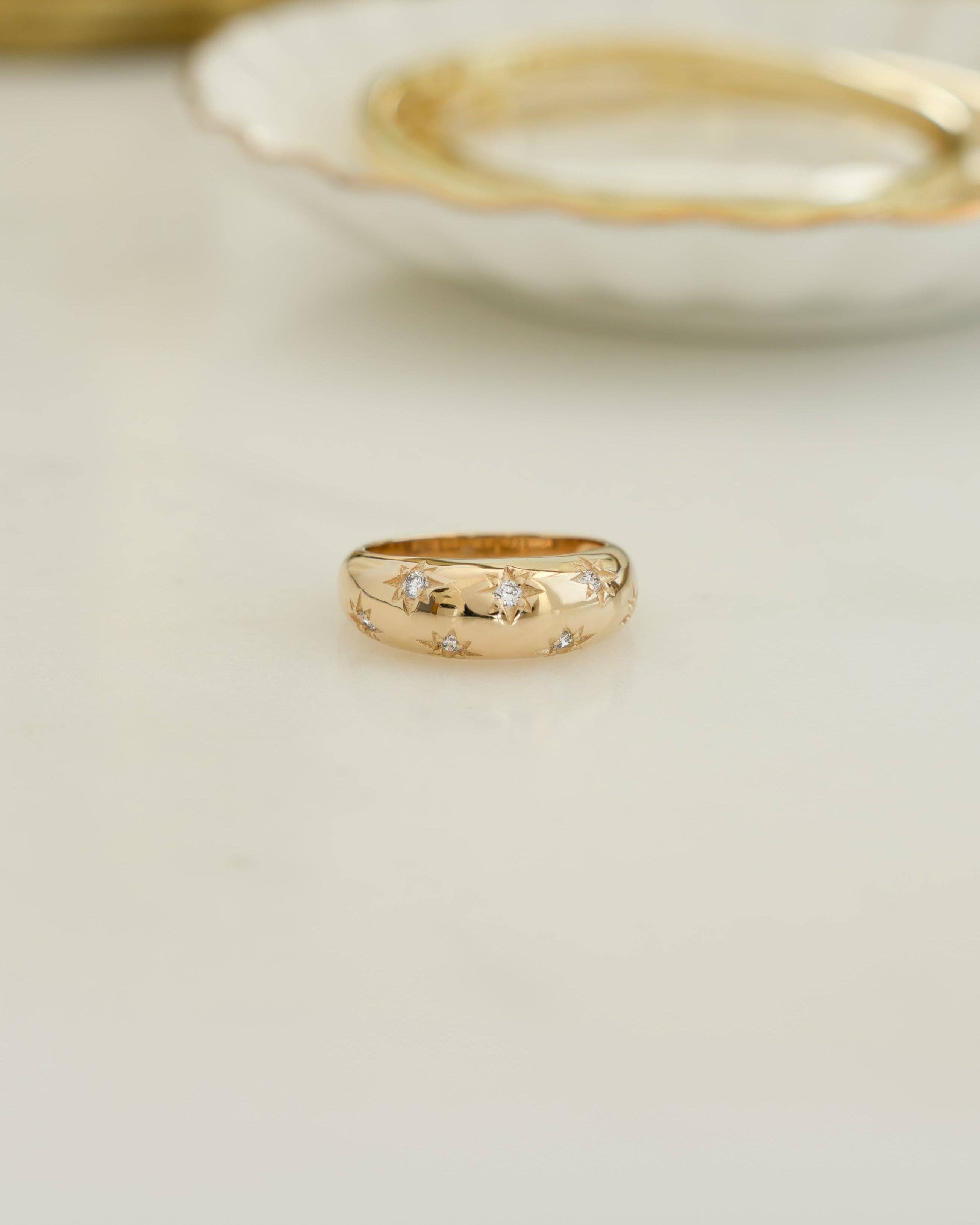 Sami Jewels - Wholesale Multi-Stone Ring - Star Dome Ring2