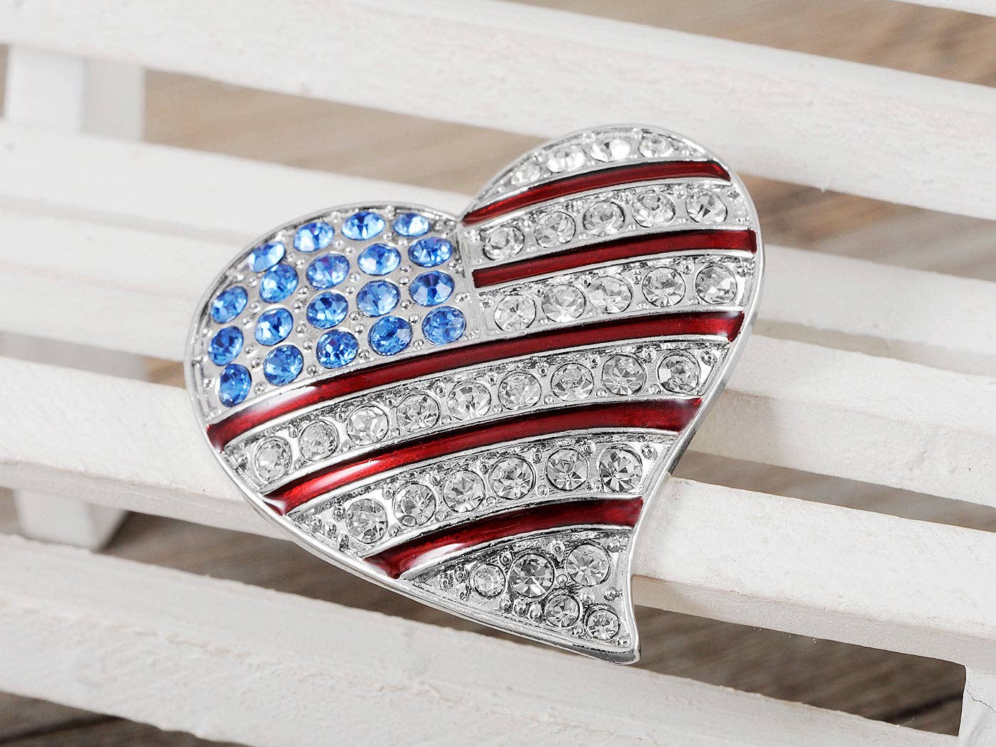 AK Brand – Großhandel Broschen – Brosche mit amerikanischer Flagge der USA, 4. Juli49