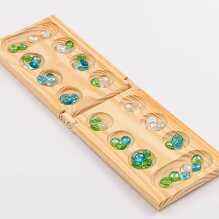 Regal Games - Wholesale Board Game - Regal Games Mancala Foldable Wooden Board Game