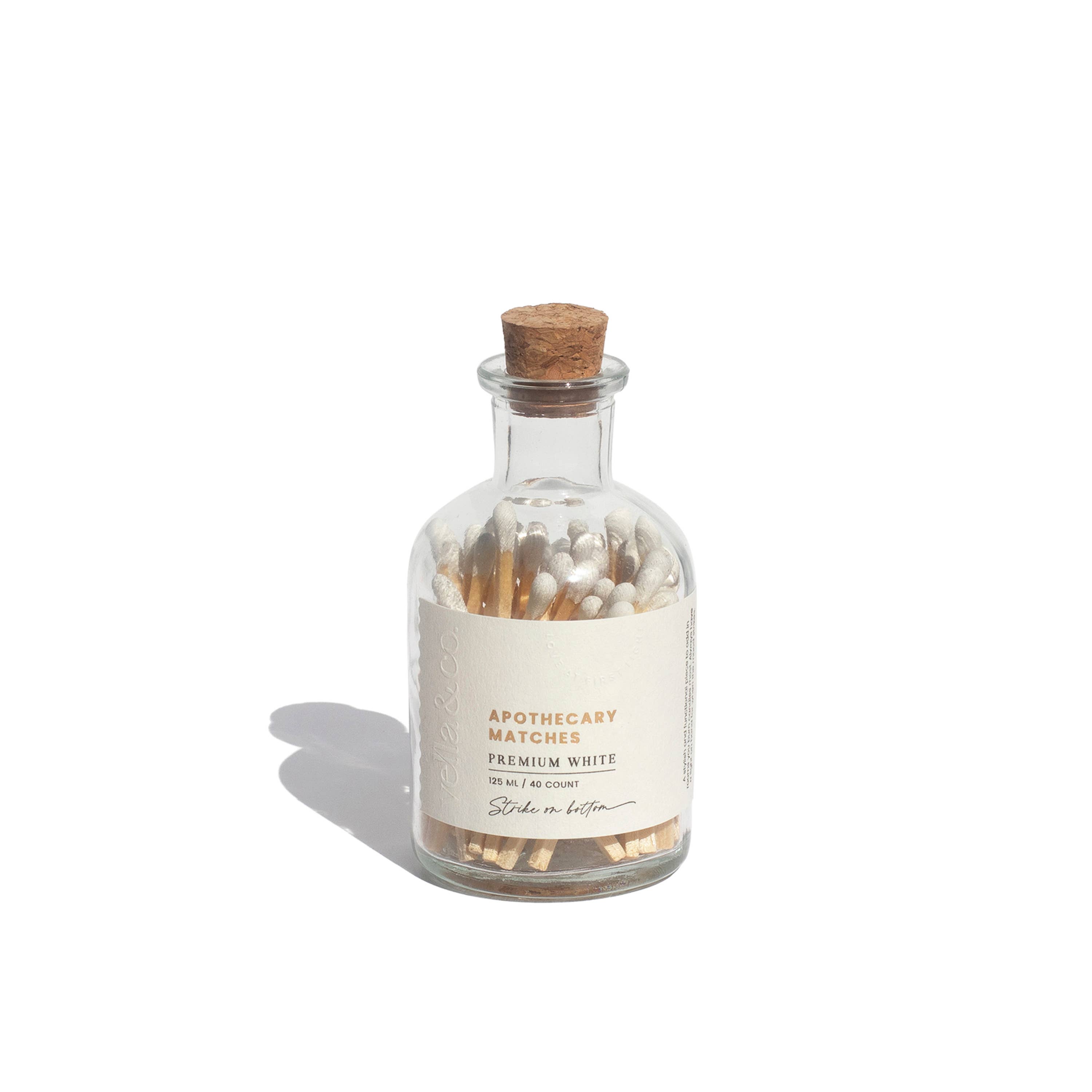 Vella & Co. by Vellabox - Wholesale Matches - Apothecary Match Jar