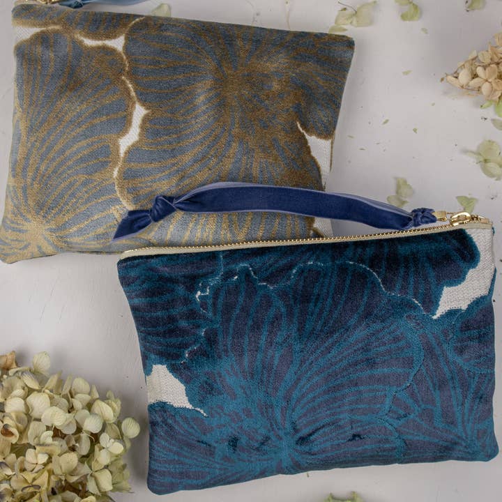 Ash & Rose - Vendita all'ingrosso Braccialetti - Portafoglio da polso Blossoms in velluto10