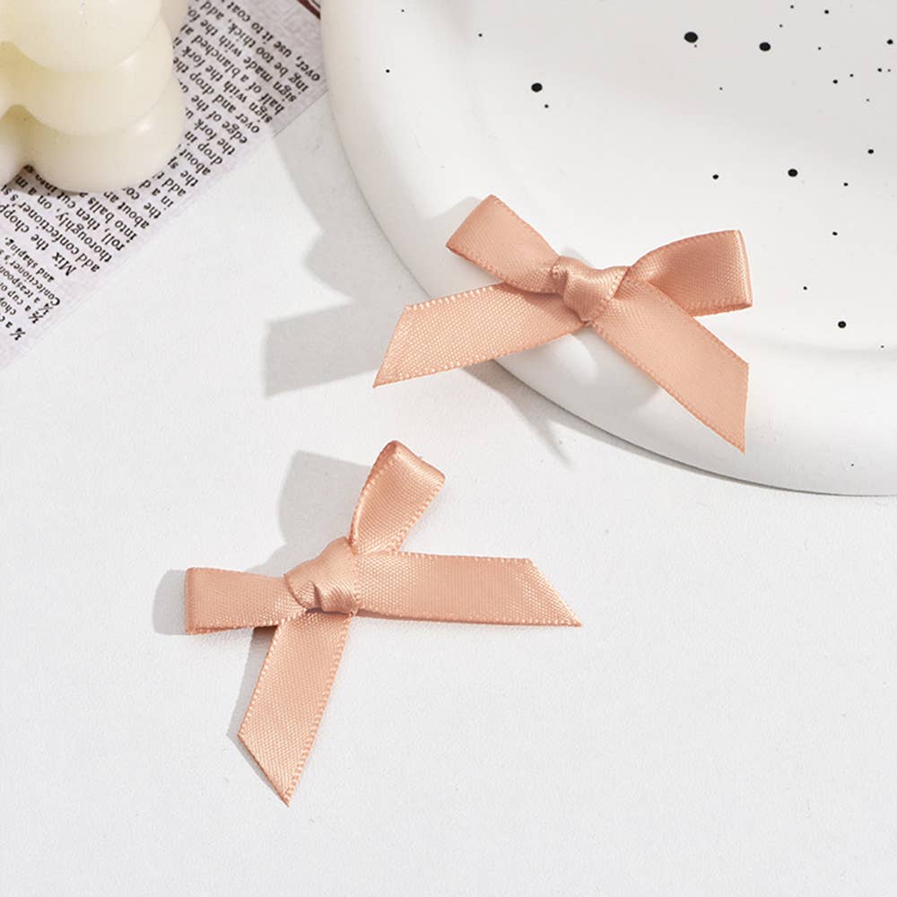 ByHome - Wholesale Bow - Gift Wrapping - 50pcs, 1.8"x1.8" mini double layered polyester ribbon bow8
