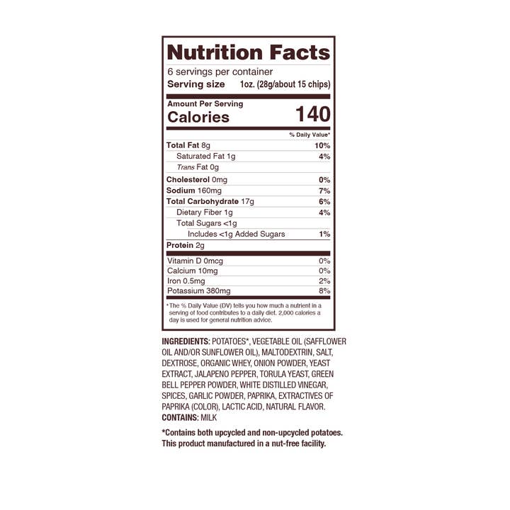 Uglies Kettle Chips - Wholesale Chips - Uglies 6oz Jalapeno Kettle Cooked Potato Chips2