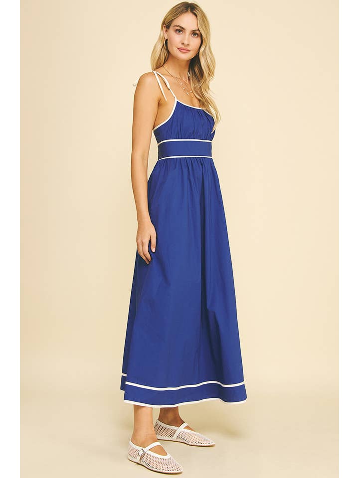 PINCH - Wholesale Dress - Women's - CONTRAST STRAP MAXI DRESS - 5828D13