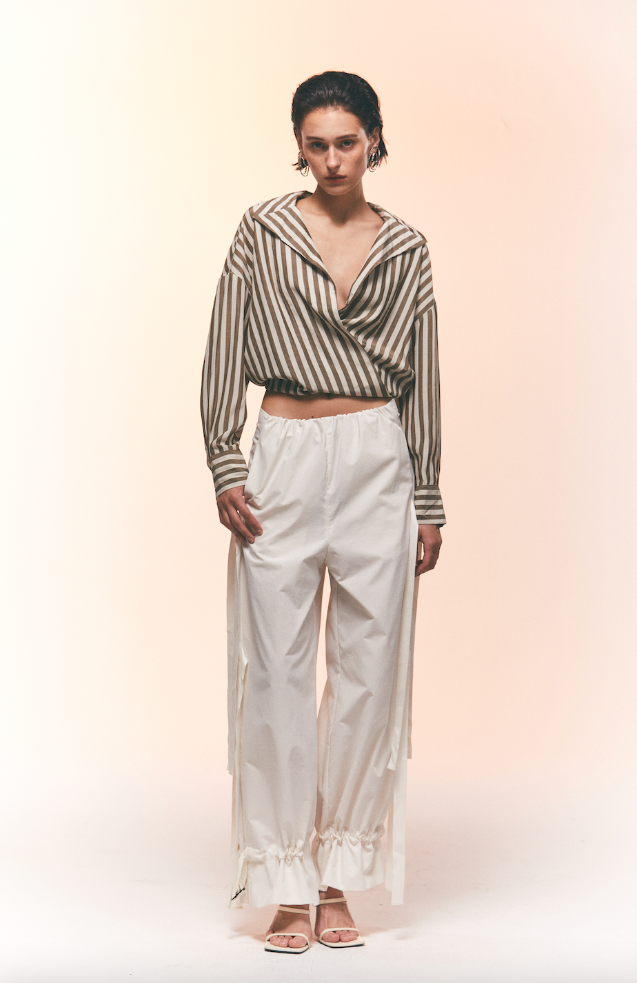 SUNDAY LIFE - Wholesale Pants - Women's - Tora-Wide pants with adjustable volume2