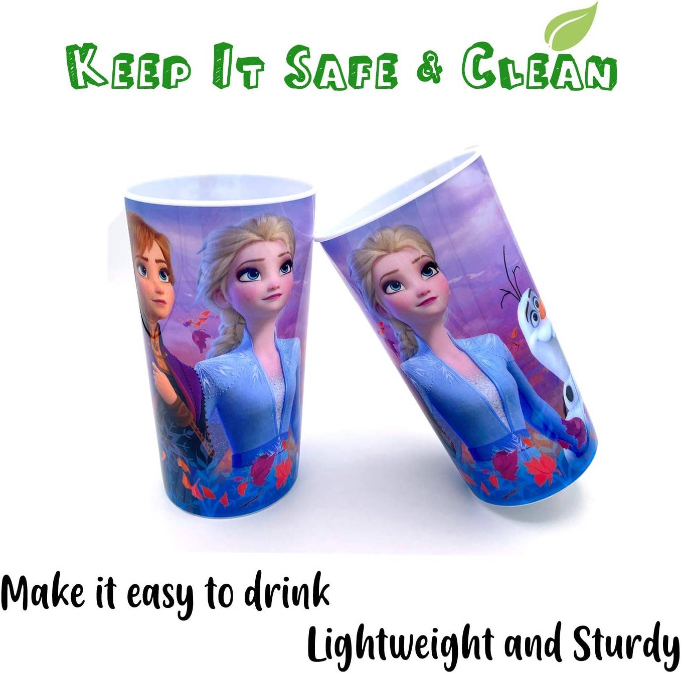 Innovarix - Wholesale Water Bottle - Disney Frozen Elsa and Anna Water Tumblers - 16oz 1