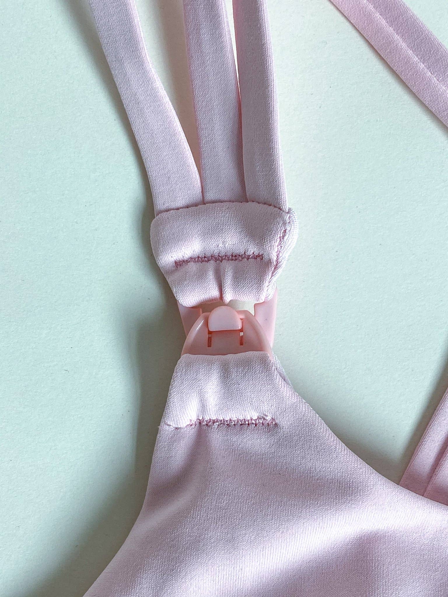 Blush Pink Chloé 3 Running Nursing Sports Bra (Blush Pink) for wholesale on Faire1