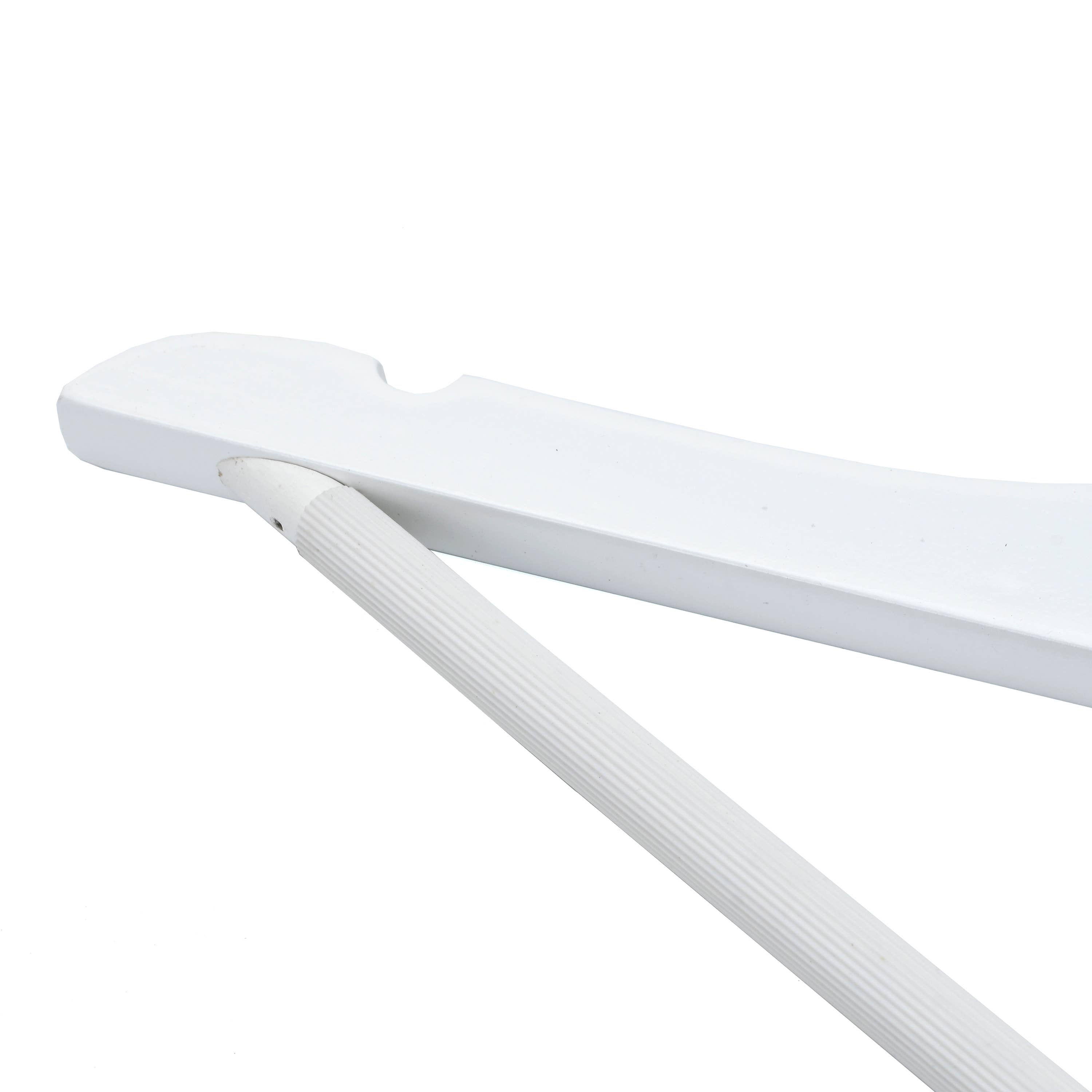 Quality Hangers - Venta al por mayor Percha para la ropa - Perchas de madera para niños de 30 cm con barra, 80 unidades blancas13