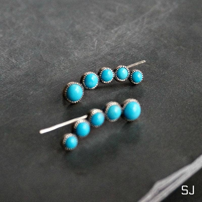 Sowell Jewelry - Wholesale Dangle Earrings - Ilaria Turquoise Earrings1