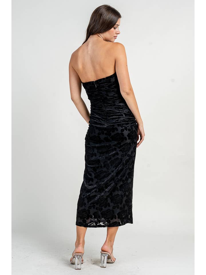 BEIVY & COLLABO – wholesale Dress – Women's – CD30627S / SWEETHEART S/L MIDI DRESS2