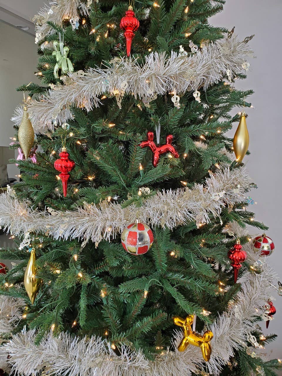 Interior Illusions Plus - Vendita all'ingrosso Set di decorazioni  - Decorazioni natalizie in ceramica per cani, alte 9,5 cm (confezione da 6)10