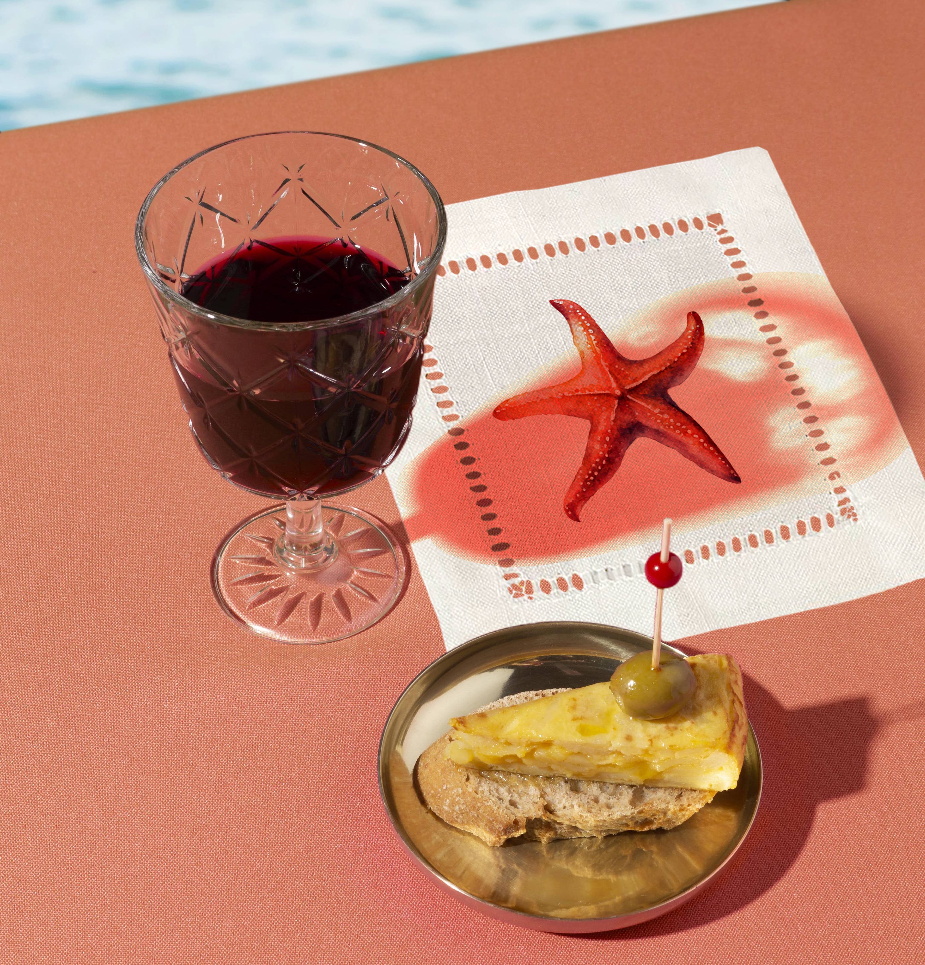 Jolitee - Wholesale Dinner & Cloth Napkin - Starfish Hemstitch Napkins4