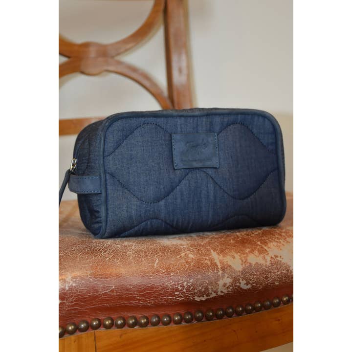 Astuccio da toilette Care Denim per la vendita all'ingrosso da parte di JAQK