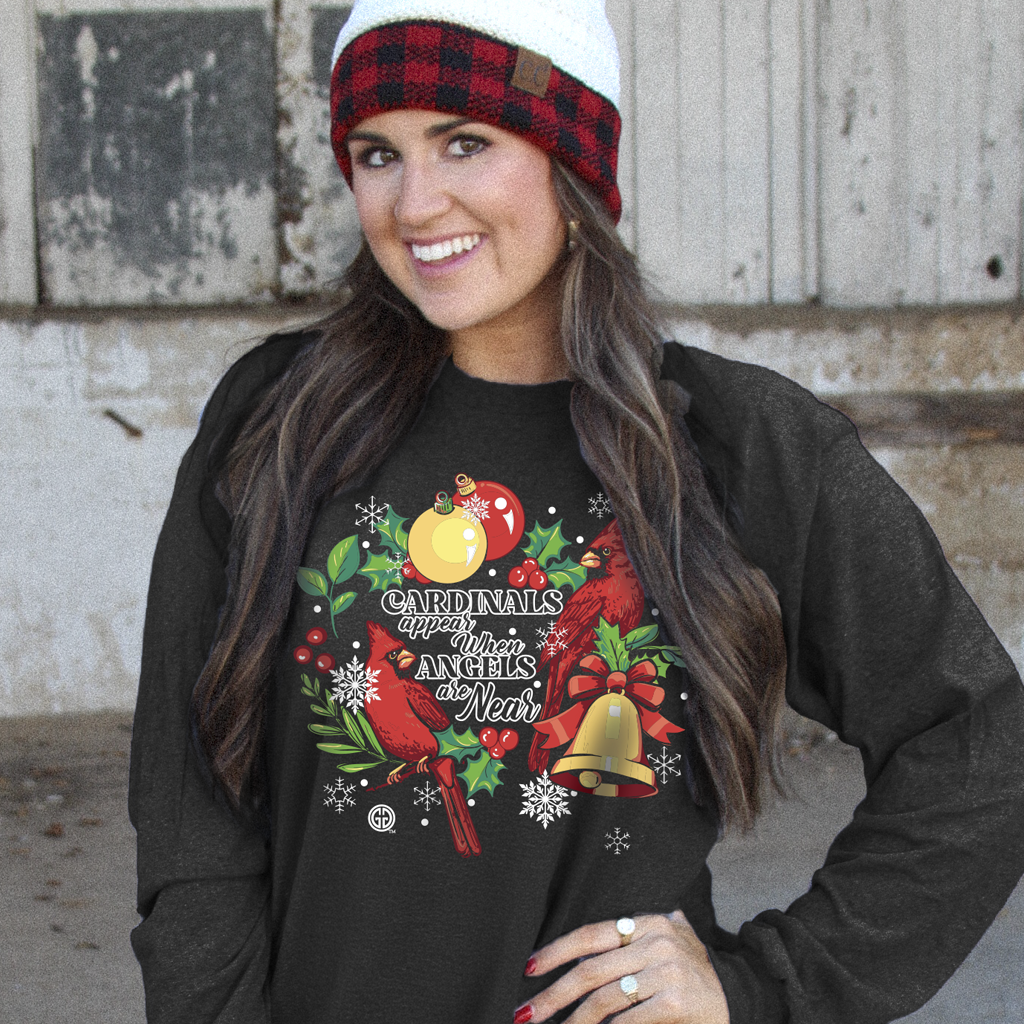 Black 2768 Christmas Cardinal-Black for wholesale on Faire0