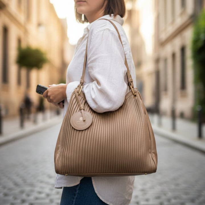 Large tote handbag for wholesale by C'est Elle