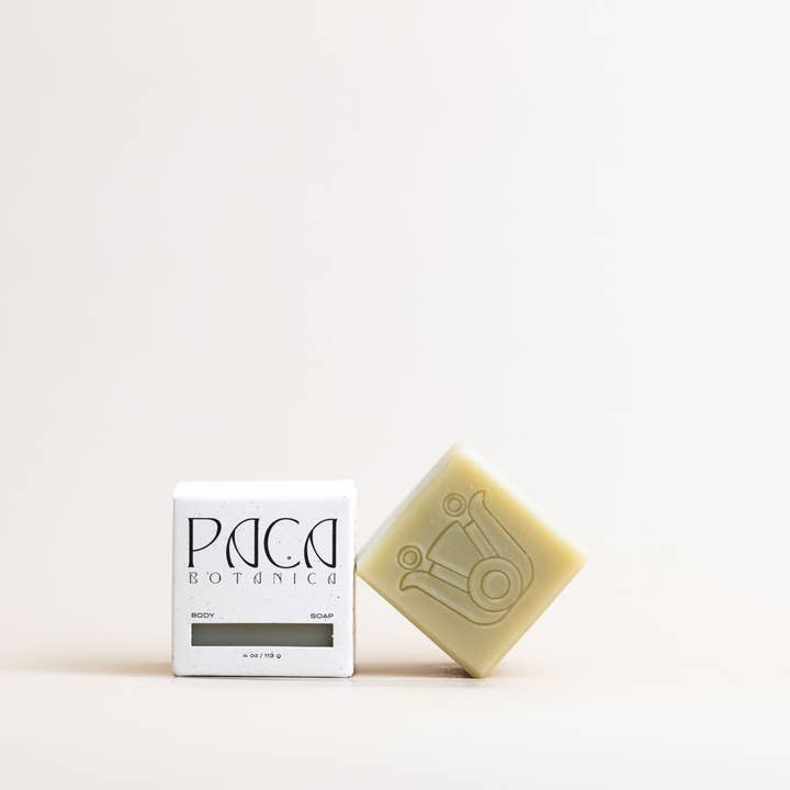Paca Botánica - Wholesale Bar Soap - RITUAL - Invigorating French Green Clay + Nopal Soap1