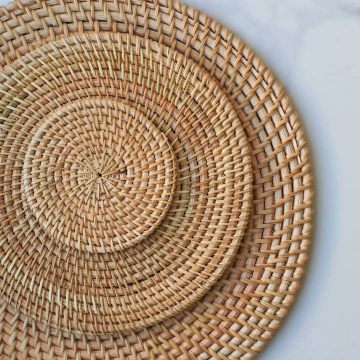 Fodory - Wholesale Placemat - Natural Hand Woven Rattan Placemats2